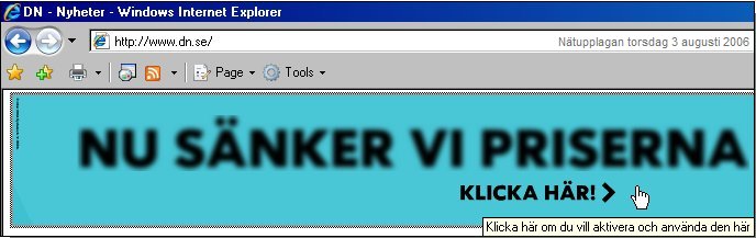Ett klick räcker inte...