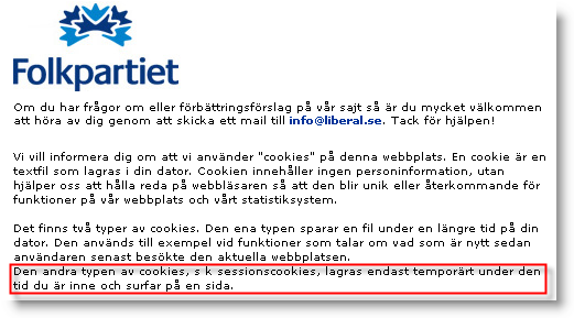 Cookie data läcker mellan domäner