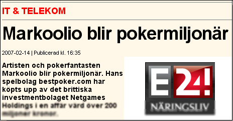 Till slut framme vid artikeln!