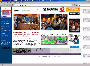 Med meny struktur vid laddning i frameset
