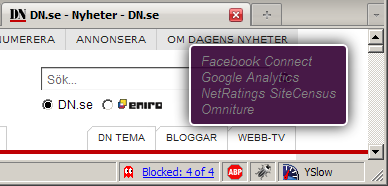 Blockering av cookies och datainsamling en realitet